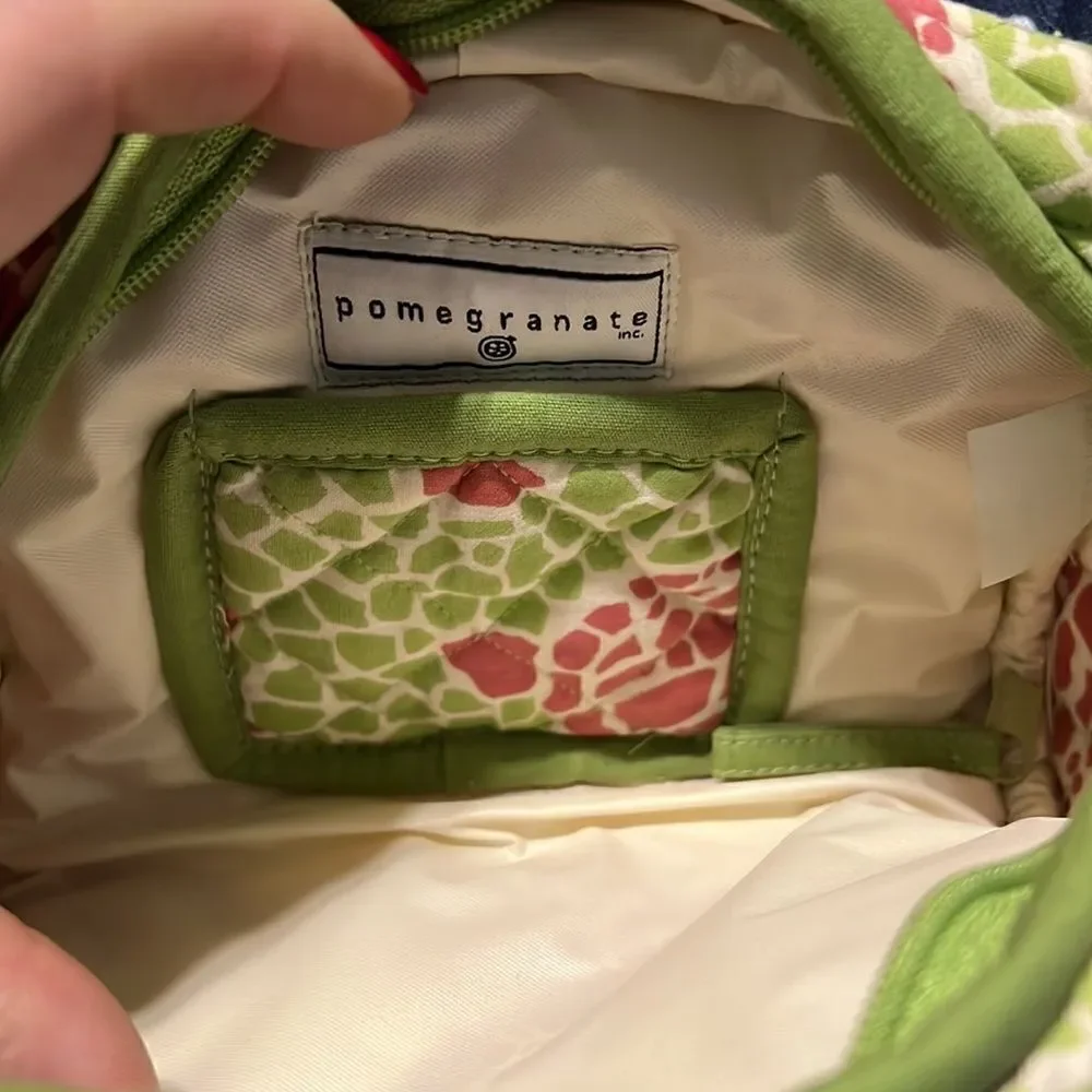 Pomegranate Makeup Bag